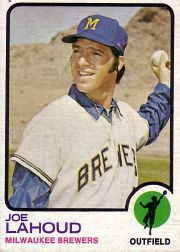 1973 Topps Baseball Cards      212     Joe Lahoud